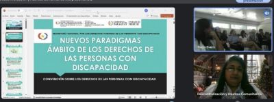 Villa Hayes: capacitación sobre derechos de las personas con discapacidad