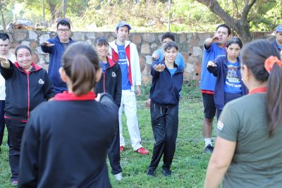 Atletas de SENADIS se preparan para importante competencia