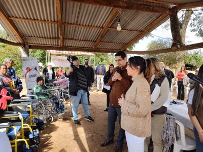 SENADIS acompañó habilitación del Centro N°14 de Ñapu'ãke