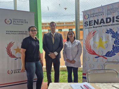 Encarnación: asistencia a internos en situación de vulnerabilidad