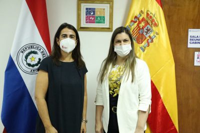 Ministra de la SENADIS se reunió con Embajadora de España