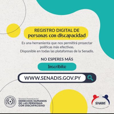 Registro Digital de Personas con Discapacidad