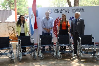 Articulación entre Itaipú, SENADIS y la Fundación Solidaridad permitirá llegar con ayudas técnicas a más de 200 personas con discapacidad