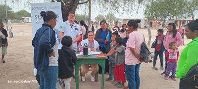 Chaco: atención a comunidad indígena