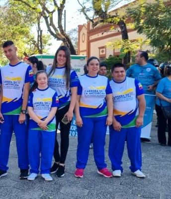Juegos Latinoamericanos: la antorcha pasó por Pilar