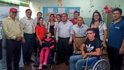 Filial Santaní: atención a personas con discapacidad