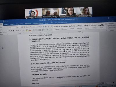 RAADH: analizan situación de personas con discapacidad en zonas turísticas