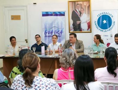 Guairá: SENADIS presente en mesa de trabajo con Gobernación y organizaciones sociales