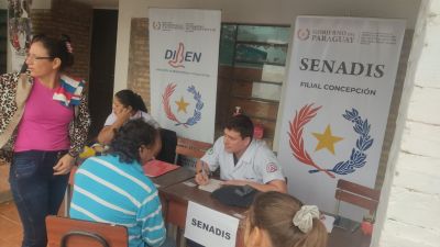 SENADIS en Itacua, Concepción