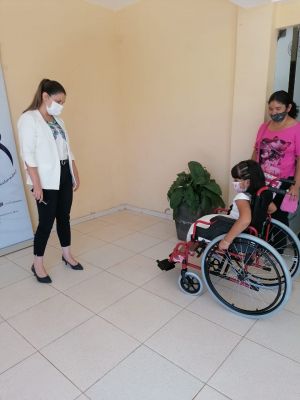 Atención a personas con discapacidad en Coronel Oviedo