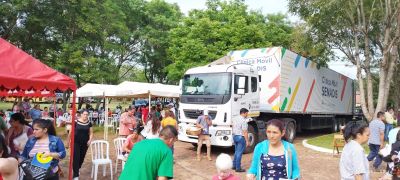 Clínica Móvil: siguen actividades en el sur, hoy la parada es en San Ignacio