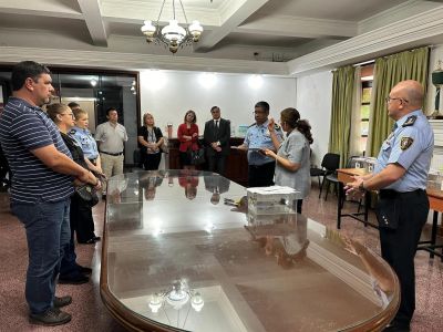 SENADIS acompañó proceso de admisión de oficiales de la Policía Nacional