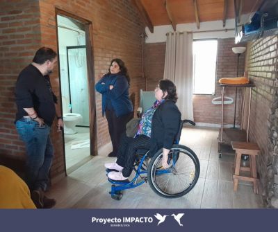 Proyecto Impacto: verifican edificios en los que se realizarán eventos inclusión y derechos de personas con discapacidad