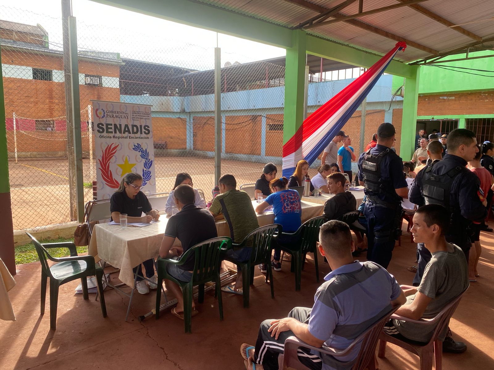 Encarnación: asistencia a internos en situación de vulnerabilidad