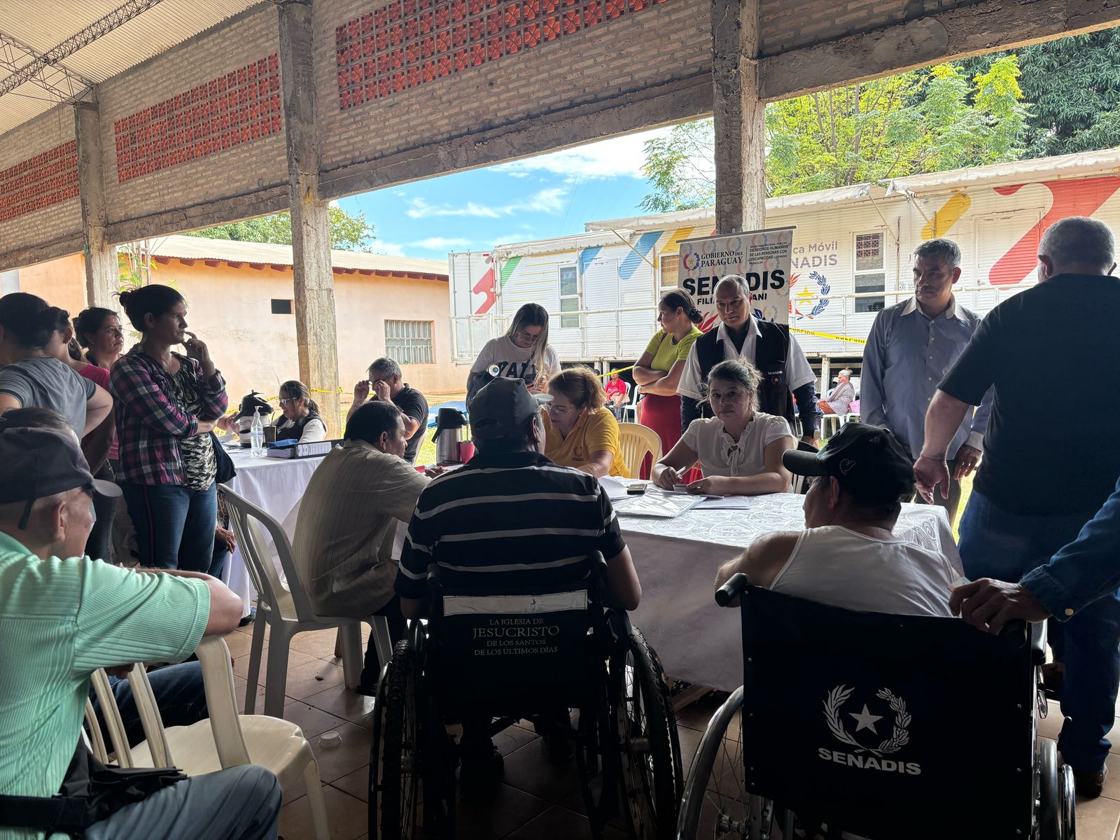 SENADIS acompaña jornada de trabajo del Gobierno del Paraguay en San Pedro