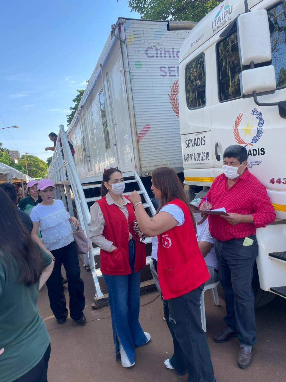 La SENADIS llevó adelante una jornada de atención en el distrito de Minga Guazú, departamento de Alto Paraná