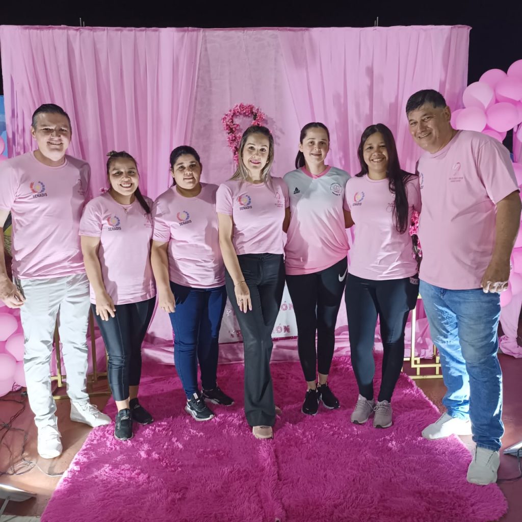 Tebicuarymi: SENADIS presente en actividad sobre el “Octubre Rosa”
