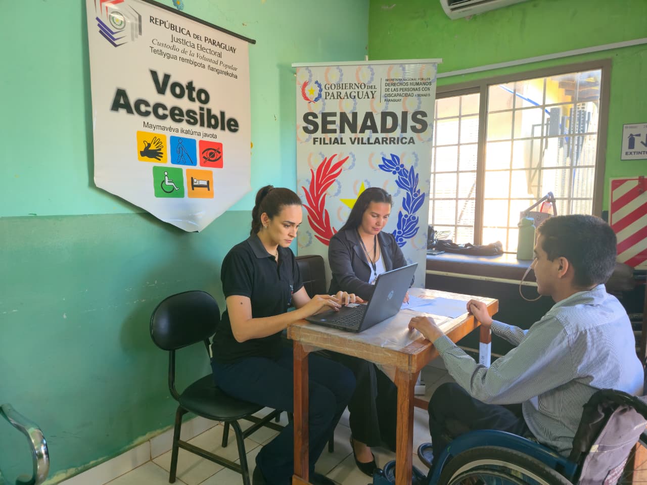 SENADIS – Justicia Electoral: habilitan mesa de información y relevo de solicitudes en las filiales