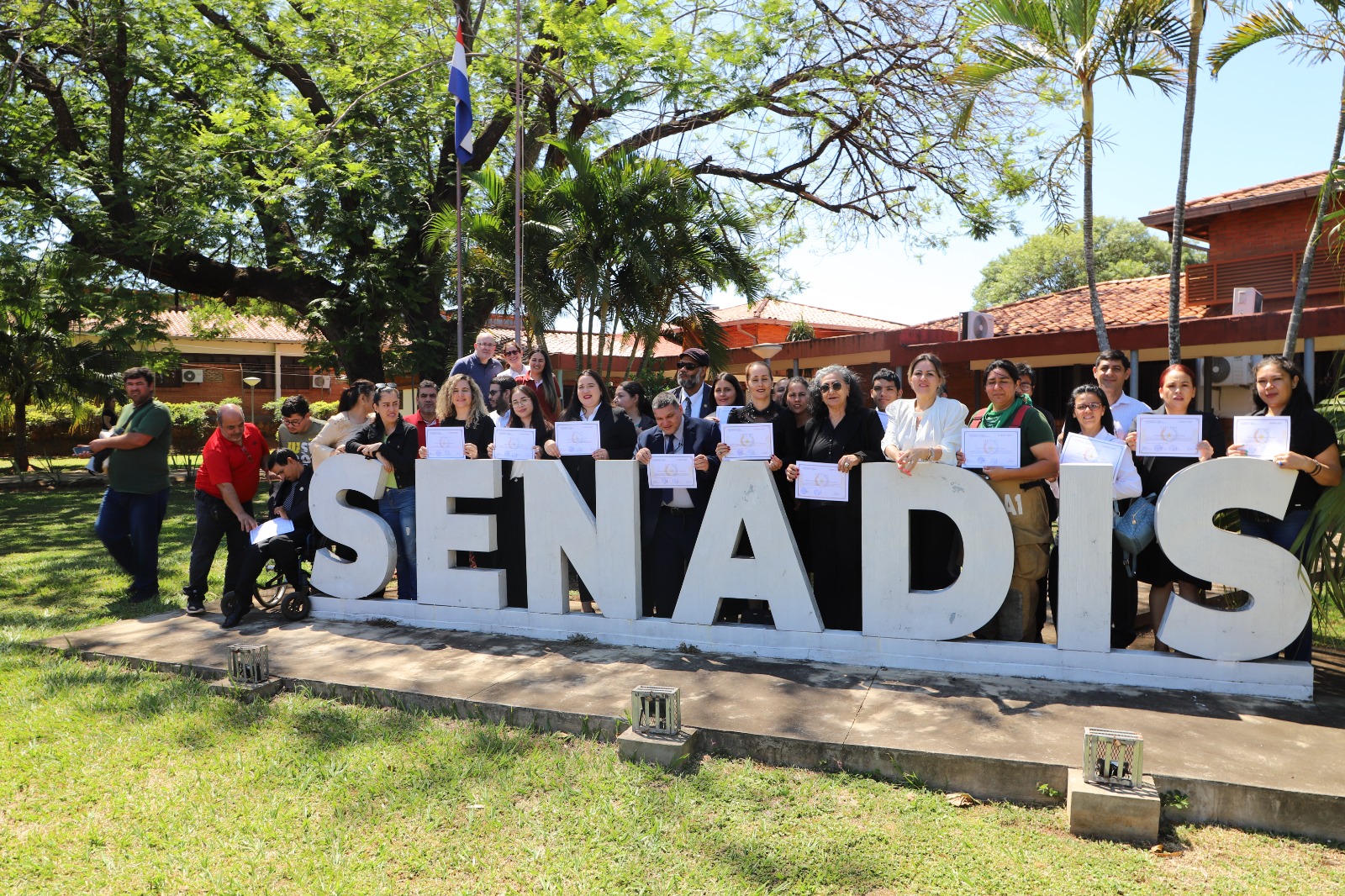 Concluyó curso de Lengua de Señas Paraguaya